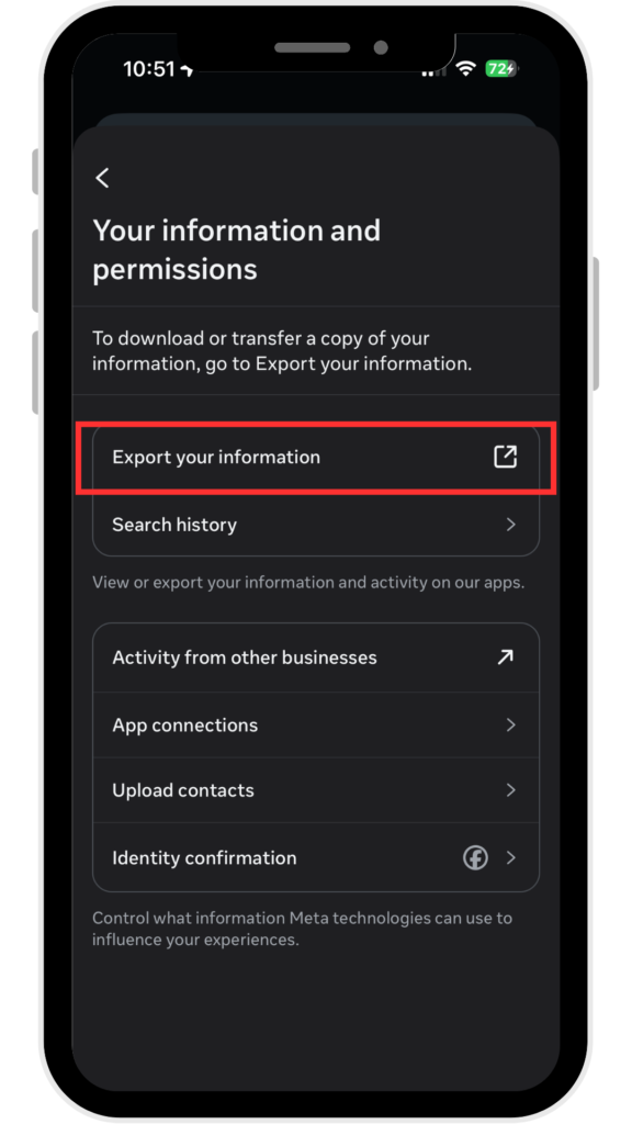 How to Check Who Unfollowed You on Instagram Safely (No Login, No Password) 6 Export your Information