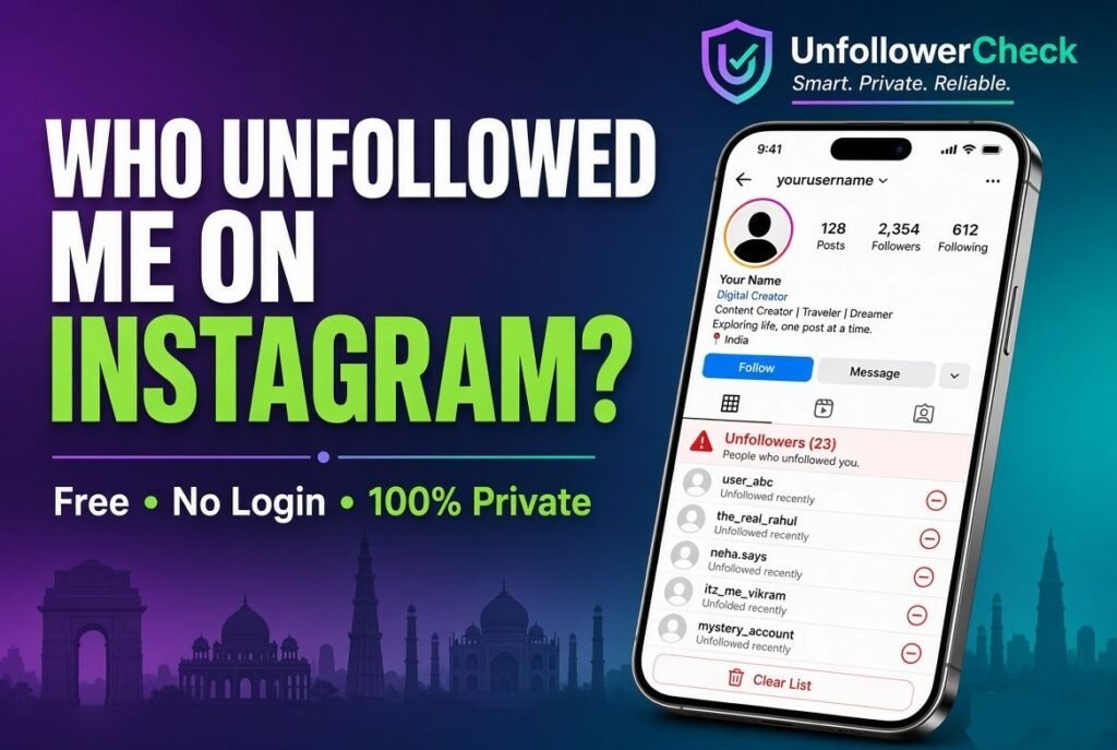 How to Check Who Unfollowed You on Instagram Safely (No Login, No Password) 2 How to Check Who Unfollowed You on Instagram